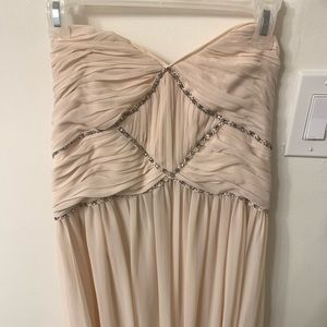 Strapless Full Length Dress